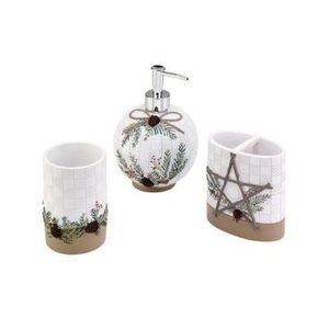 *CLEARANCE*  Avanti Joy 3-PieceHoliday Bath Ensemble Set